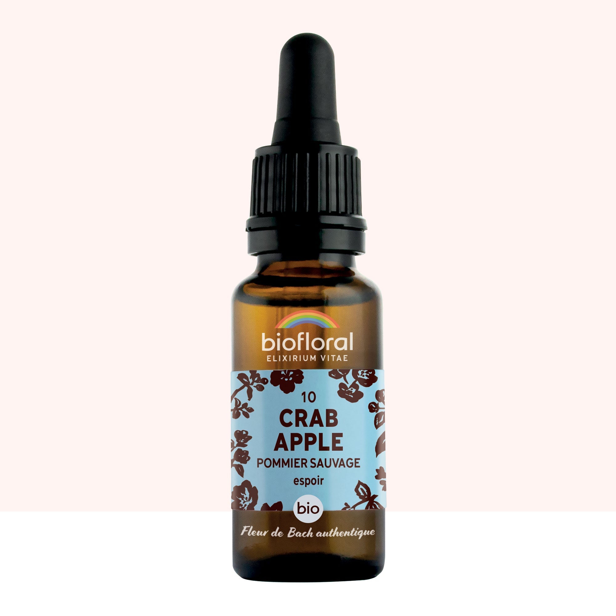 Fleur de Bach n°10 Crab Apple, Pommier Sauvage - Bio Demeter